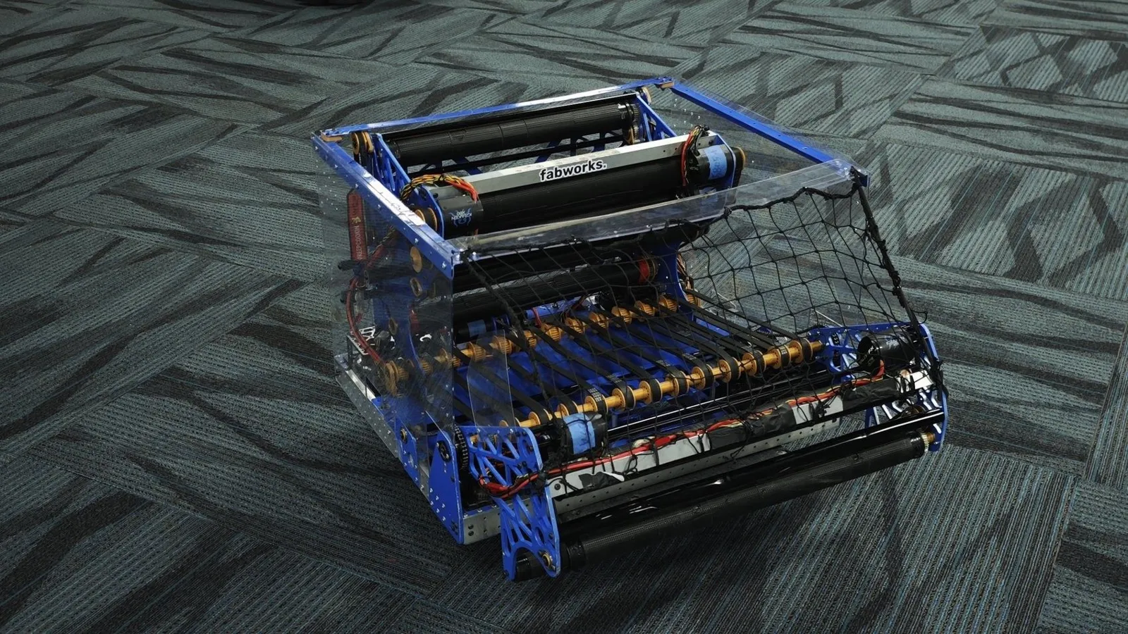 Leviticus, Team 5805's 2026 robot, on the carpet